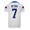 Förenta staterna Giovanni Reyna #7 Hemmatröja VM 2022 Korta ärmar